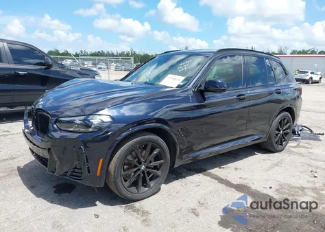 2023 BMW X3 Sdrive30I from USA, damaged, VIN 5UX43DP0XP9P44053